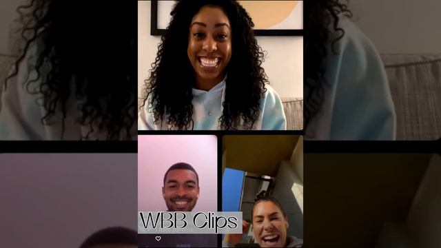 A segment of Monique Billings & Kelsey Plum on Instagram live смотреть онлайн