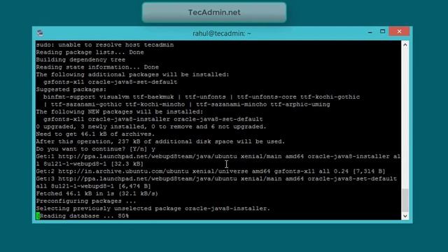 How to Install Oracle JAVA 8 on Ubuntu 18.04/16.04 & LinuxMint 18/17 смотреть онлайн