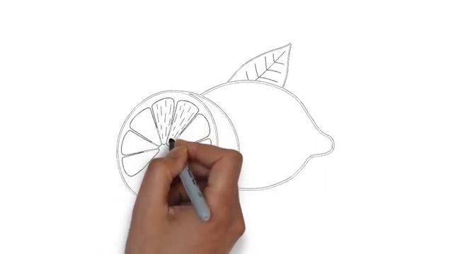 как нарисовать лимон,how to draw a lemon,cómo dibujar un limón,comment dessiner un citron смотреть онлайн
