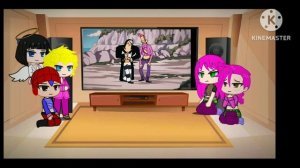 Golden wind Реагирует на Малиновый Кринж/Gacha club/Animation