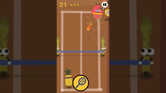 2016 Rio Olympics Google Doodle Pineapple Tennis Fruit Game 3 Star Walkthrough смотреть онлайн