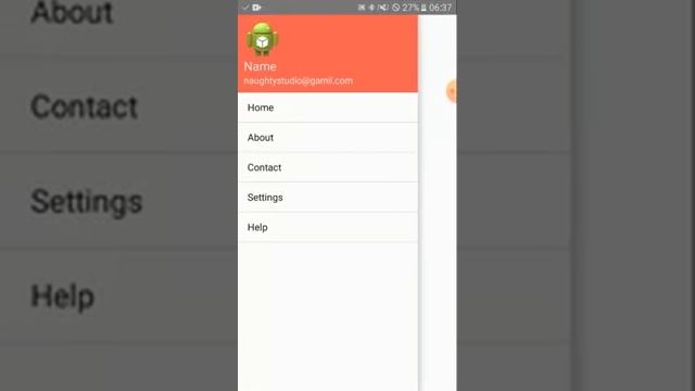 Android AIDE Studio Navigation Drawer Tutorial Part No 3 смотреть онлайн