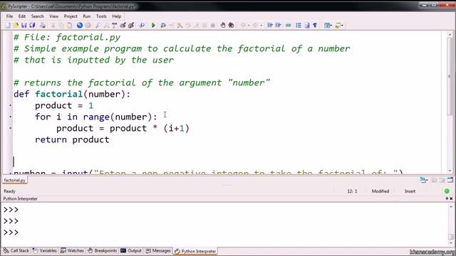 Defining a Factorial Function - Introduction to Programming with Python - NETCODEIDEA.COM смотреть онлайн