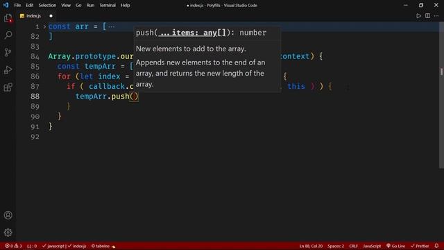 Polyfills in JavaScript | polyfill for filter method смотреть онлайн