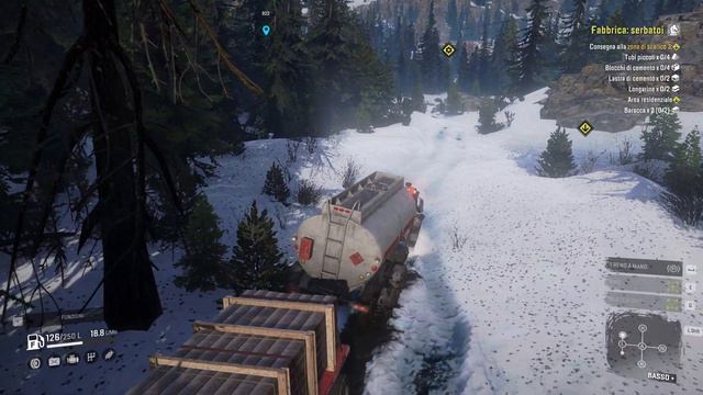 SnowRunner Yukon ,Canada ,Picco Salmone, truck Voron AE-4380 смотреть онлайн
