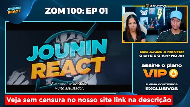 Zom 100 - EP 01 ?? | [React em Casal] ? смотреть онлайн