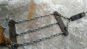 Противоскользяшие Цепи (браслет) для грузовиков своими руками
