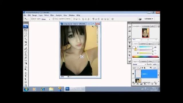 how to big eye photoshop cs3 смотреть онлайн