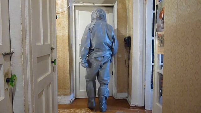 Russian hazmat suit KIH 4M КИХ 4М # 07 смотреть онлайн
