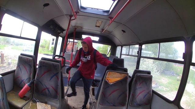 РАЗБИЛСЯ ПТЕНЕЦ... Покорение ПТП4. Экскурсия по автобусу. смотреть онлайн