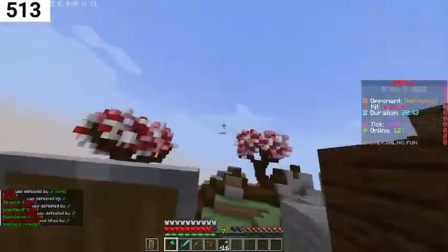 PVP WITH SUB FAM | MINECRAFT | #minecraft #bedwars #minigames смотреть онлайн