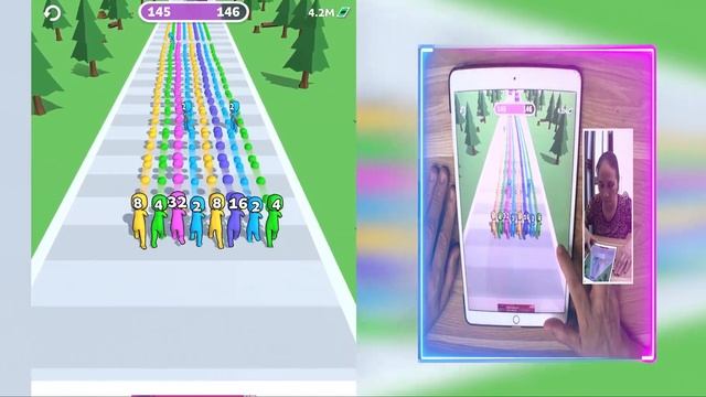 Satisfying Mobile Games Playing 1001 Tiktok Gameplay Clothes Run All Levels 1ME38J смотреть онлайн