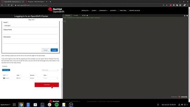 OpenShift Interactive Learning Portal https://learn.openshift.com смотреть онлайн
