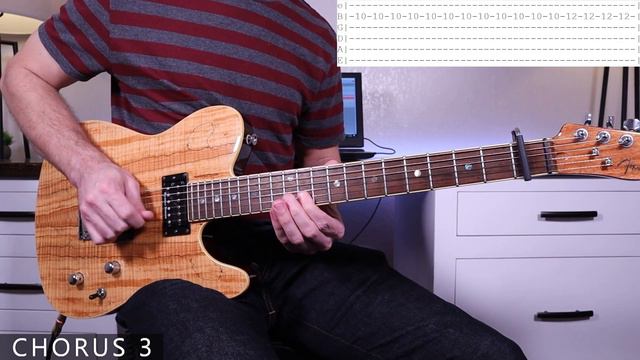 God Of Revival Lead Guitar Cover/Tutorial W/TAB | Bethel Music смотреть онлайн