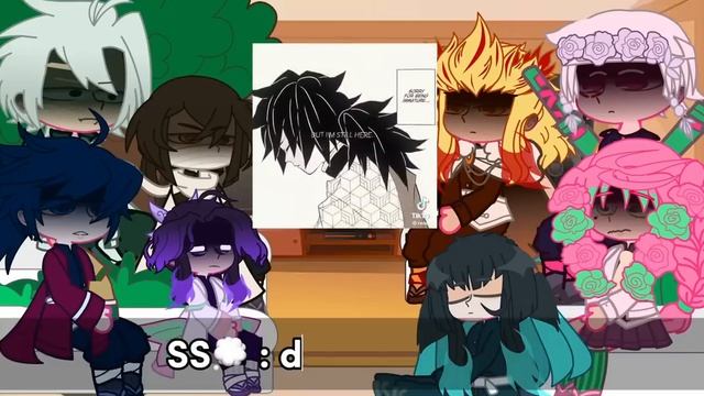 || Hashiras react to Tomioka Giyuu || 1/1 || Angst || Kimetsu No Yaiba || смотреть онлайн