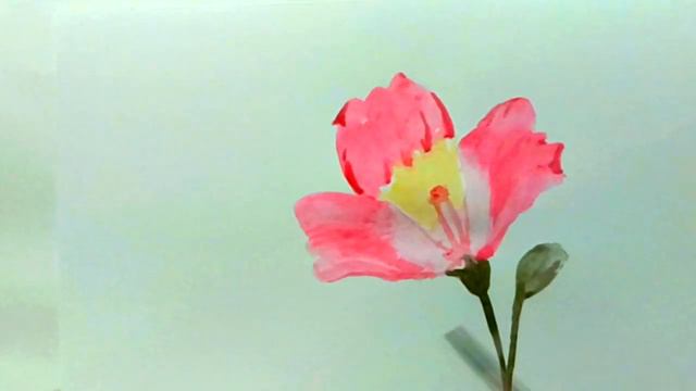 Creating Stunning Pink Watercolor Alstroemeria Flowers | Step-by-Step Tutorial смотреть онлайн