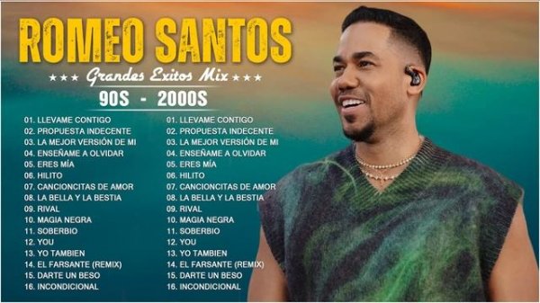 ROMEO SANTOS EXITOS SUS MEJORES CANCIONES / ROMEO SANTOS BACHATA ROMÁNTICAS 2023