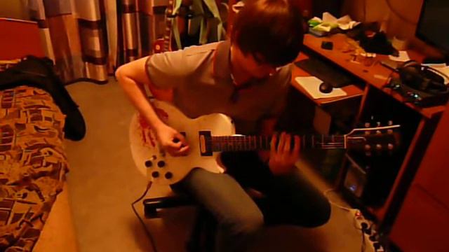 Gibson Invader USA 1983 «Bloody Invader», аэрография от студии Gematria Design. смотреть онлайн