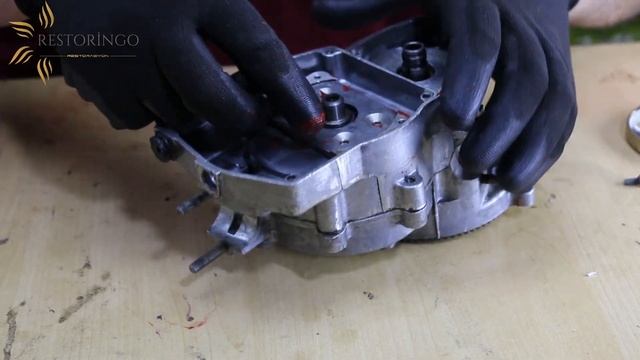 Riga 13 2T Engine Full Restoration (1965 old Moped) смотреть онлайн