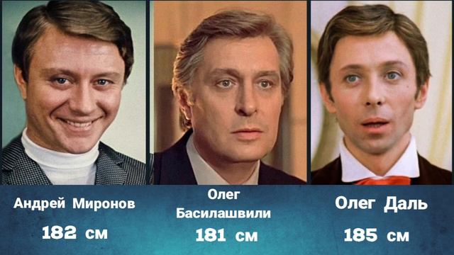 Актёры и актрисы советского кино, рост которых вас сильно удивит смотреть онлайн