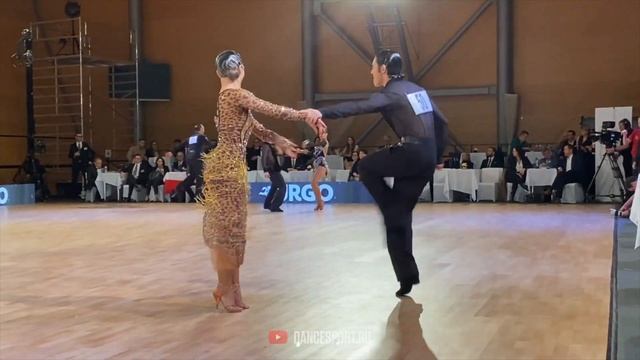 Garrik Tsugunian - Milena Papazian ARM | Jive | WDSF IO Latin - Brno Open 2020 смотреть онлайн