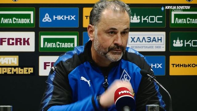 Пресс-конференция Миодрага Божовича после матча с «Рубином» смотреть онлайн