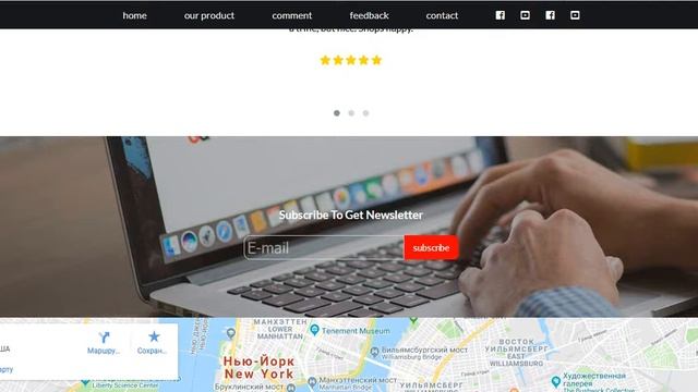 cotteres - Apple's gadget store - theme for landing page смотреть онлайн