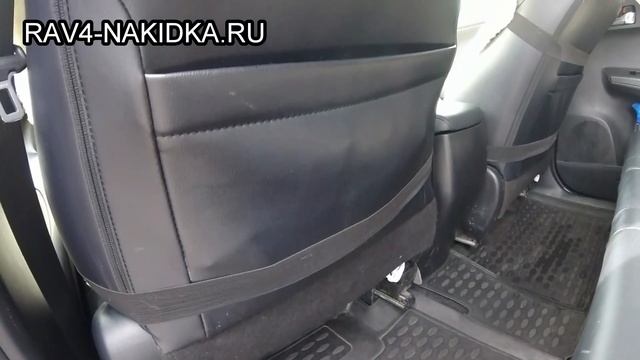 Меховые накидки "Арктика" Toyota Rav4(Тойота Рав 4) смотреть онлайн