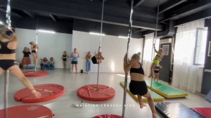Pole sport kids beginners training camp Kristian Lebedev | Детский пилон