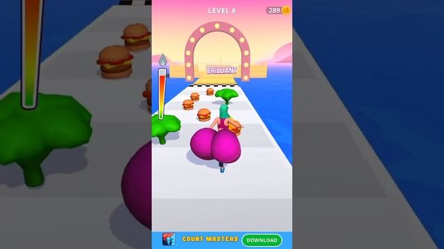 Twerk Race 3D - Gameplay / Walkthrough - Part 1 (IOS & Android) смотреть онлайн