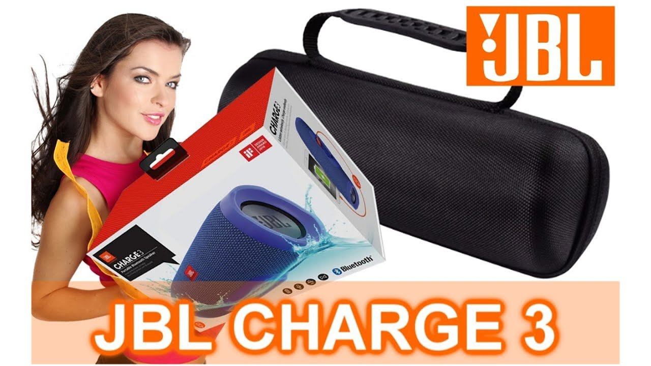 Лучшая портативная bluetooth колонка JBL Charge 3. Подключаем две колонки. Классный дешевый кейс смотреть онлайн