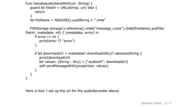 iOS : Swift 3 Record audio and upload to Firebase storage and play back смотреть онлайн