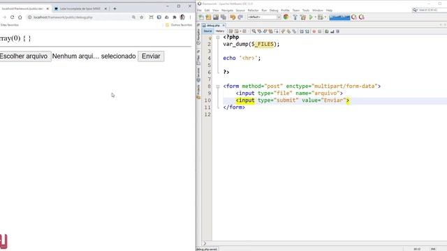 Curso de PHP7 e MVC Aula 81 Introdução ao Upload de Arquivos смотреть онлайн