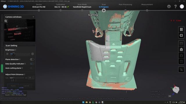 Einscan Pro HD, feature mode | Software V4.0 смотреть онлайн