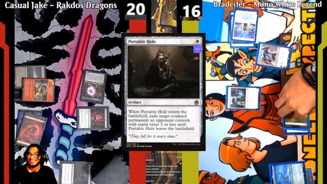 Rakdos Dragons vs. Mono White Legends | Casual Constructed #9 | MTG Pioneer Gameplay | Casual Jake смотреть онлайн