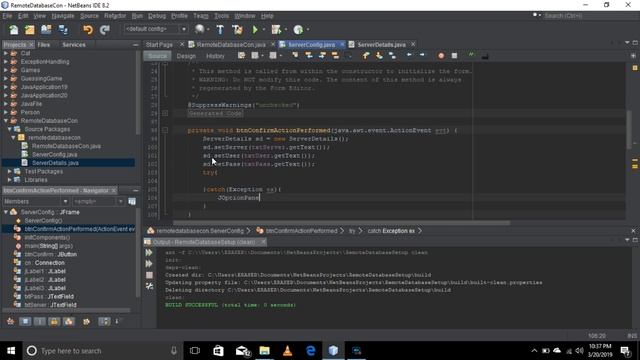 Connect Remote MySql Database Into Java смотреть онлайн
