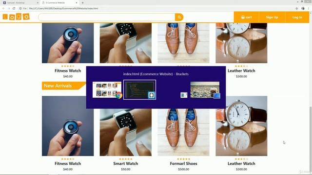 New Products Widget Design смотреть онлайн