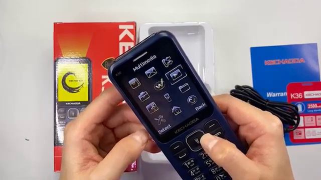 KECHAODA K36 Low Price China Mobile Phone Dual SIM Style GSM Feature Mobile Phone смотреть онлайн