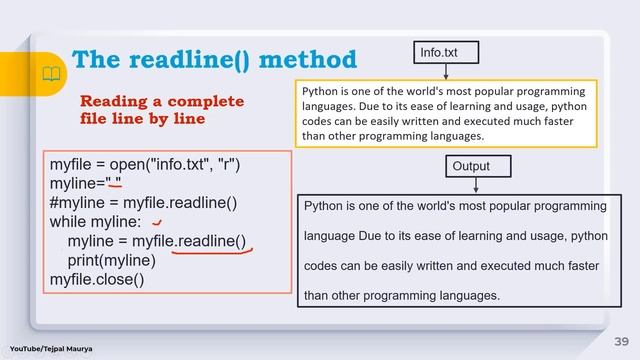 Chapter 5 File Handling | Part 3 | Reading a text file in Python | Read , Readline | Class 12 CS смотреть онлайн