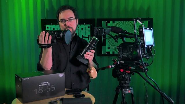 New Fujifilm Fujinon MK 18-55mm T2.9 for Sony E смотреть онлайн