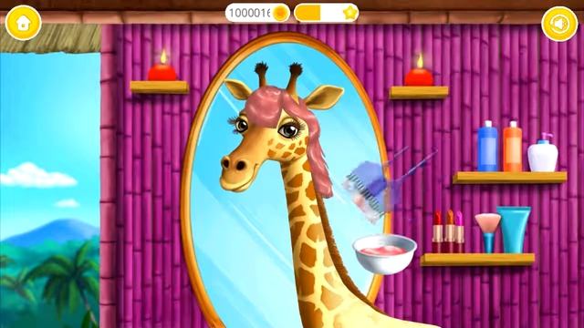 Салон животных МОЕМ стрижем КРАСИМ волосы и НОГТИ Animal Hair Salon #1