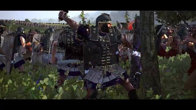 Rome Vs Germanic Tribes _ 10,000 Unit cinematic battle _ Total War Rome II смотреть онлайн