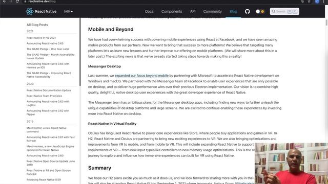 [ENG] React Native Exciting News - New Architecture will be coming in H2 2021 ! смотреть онлайн