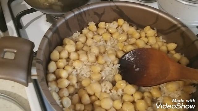 Турецкая Кухня, Нут как горох с рисом очень вкусный рецепт смотреть онлайн