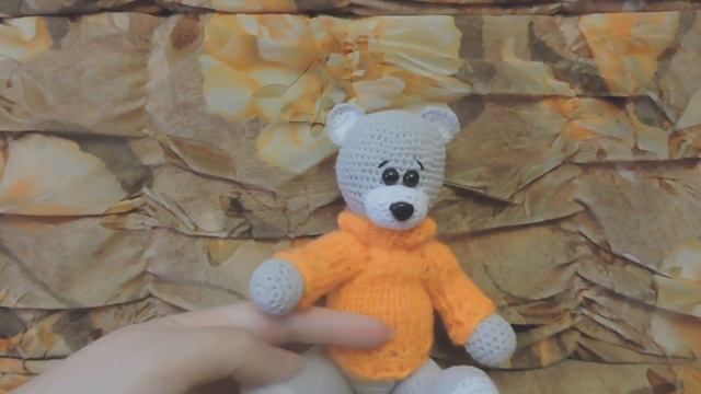 Мой вязанный Мишутка по мастер классу от Анны Сиряк смотреть онлайн