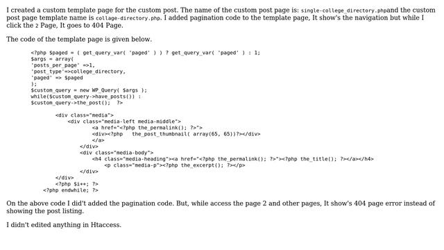 Wordpress: page/2 not working in wordpress it showing 404 page erorr смотреть онлайн