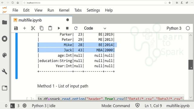 Spark Scenario Based Question | Read from Multiple Directory with Demo| Using PySpark | LearntoSpar смотреть онлайн