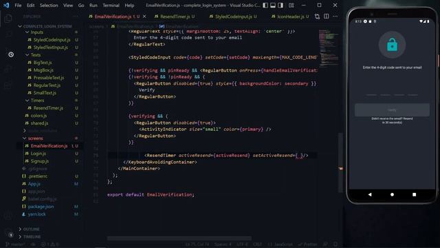 Dark Theme React Native Login Screens (FULL VIDEO) смотреть онлайн