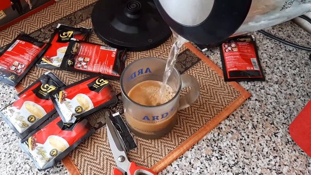 Vietnamese Coffee 3 In 1 With Coconut Milk. ☕???❤? Вьетнамский кофе 3 в 1 на кокосовых сливках.
