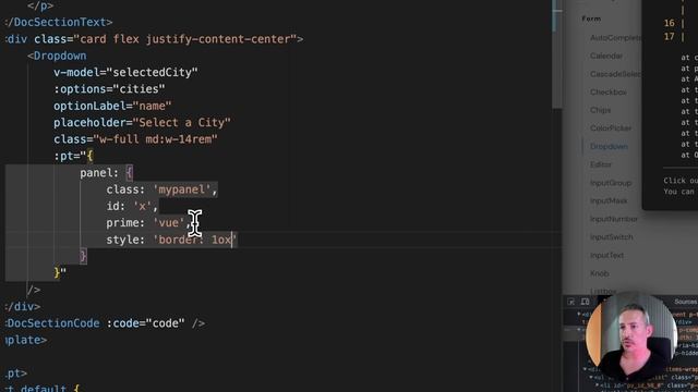 Introduction to Pass Through Props Feature of PrimeVue смотреть онлайн